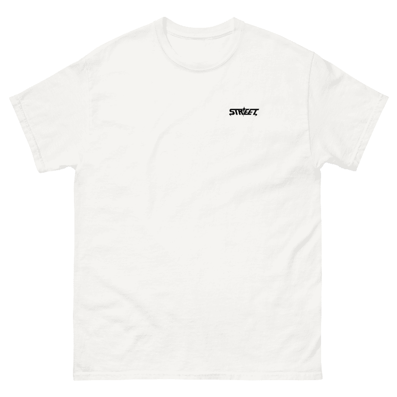 T-shirt Street en blanc